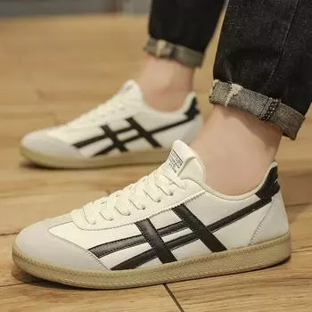 2025 новые весенние и осенние немецкие тренировочные мужские туфли ретро повседневные износостойкие трендовые универсальные спортивные мужские кроссовки Forrest Gump 39