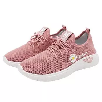 2025 новые весенние и осенние сетчатые туфли летние женские повседневные сетчатые туфли корейские модные универсальные повседневные туфли женские кроссовки 36