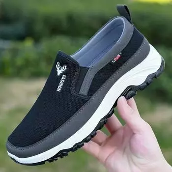 2025 новые весенние и осенние тканевые туфли низкие тканевые туфли мужские повседневные туфли 39