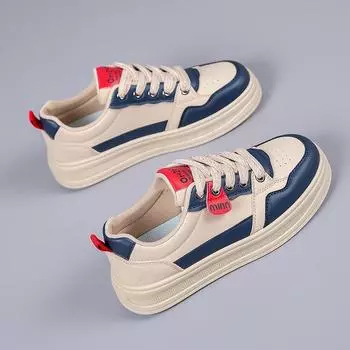 2025 новые весенние и осенние универсальные женские немецкие кроссовки с мягкой подошвой, студенческие модные одинарные туфли на плоской подошве, нишевая спортивная обувь для сноуборда 35 синий