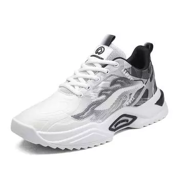 2025 новые весенние мужские кроссовки на платформе с дышащей сеткой для подростков, универсальные повседневные кроссовки для бега для пап, модная обувь 39