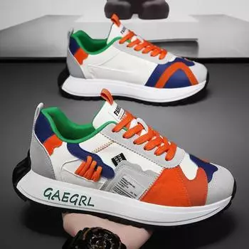 2025 новые высококачественные мужские кроссовки для зимнего бега, отдыха, спорта, модные универсальные мужские износостойкие и легкие туфли для папы 39 standard sneaker size чёрный