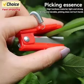 2025 Новый 1-80 шт. Маленький гильотинный нож для сбора овощей, нож для большого пальца, маленькие ножницы для обрезки и резки листьев