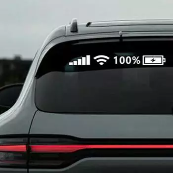 2025 новый автомобиль индивидуальное украшение стекло лобовое стекло сигнал мощность сотовый телефон