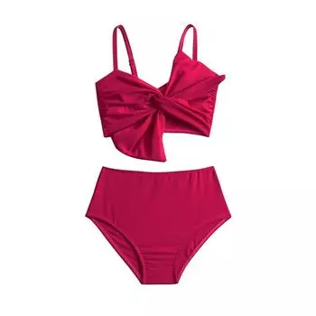 2025 новый детский купальник Xingcheng русалка раздельный купальник для девочек купальник для девочек купальник для девочек купальник для девочек 104 оранжевый