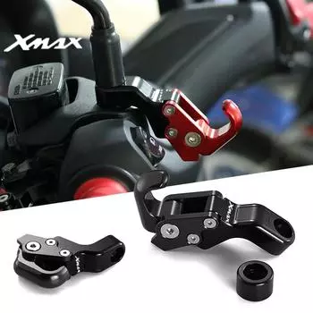 2025 Новый для YAMAHA XMAX X-MAX 125 250 300 400 Аксессуары для мотоциклов Багажная сумка Крючок Коготи Вешалка Кротч-Гип Держатель для шлема чёрный