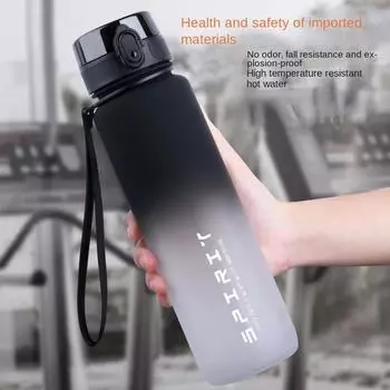 2025 Новый Фитнес Спорт Студенты Водная Чашка Мужская Большая Емкость Женская Чистая Красная Высококачественная Летняя Пластиковая Портативная Кувшина 750ml