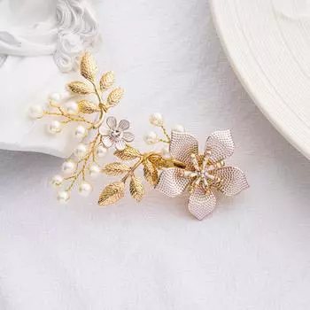 2025 Новый французский свадебный головной убор ручной работы Оригинальный дизайн Заколки для волос из сплава Аксессуары K9