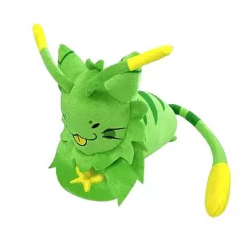 2025 Новый Gnarpy открывает Интернет Зеленый кот Плюшевые игрушки Мягкие куклы часто Подушки Украшения для дома Куклы Для Подарка На День Рождения