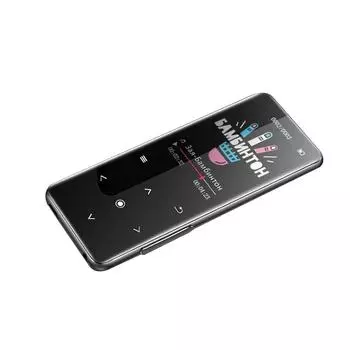 2025 Новый MP3-плеер Bluetooth 5.0 MP4-плеер HiFi Lossless Music Player Портативный аудиоплеер Walkman с FM/электронной книгой/диктофоном/Mp3 чёрный