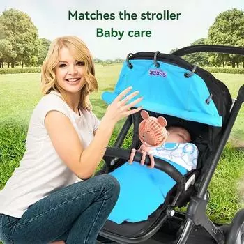 2025 новый передвижной вентилятор с малым радиусом действия, перезаряжаемая модель, трехуровневая регулировка освещения, многофункциональный вентилятор, летний переносной вентилятор синий