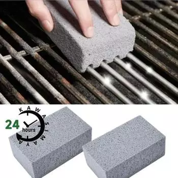 2025 Новый Щетка для чистки гриля для барбекю Кирпичный блок Камень для чистки барбекю Пемза Кирпич Барбекю Уличная кухня Инструменты для барбекю Мангал