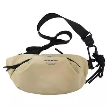 2025 Новый спортивный мужской рюкзак через плечо для мобильного телефона, летняя сумка-банни для мужчин, холщовая сумка-рюкзак чёрный