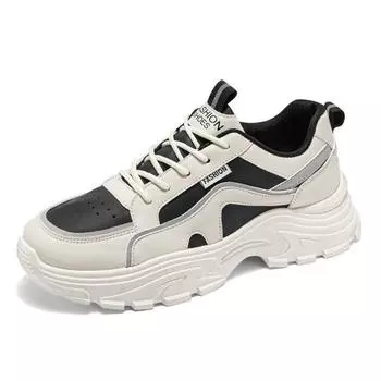 2025 новый стиль мужские летние дышащие белые туфли мужские модные универсальные кроссовки на платформе повседневные беговые модные туфли для папы 39