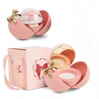 2025 Новый Вечный Роза Круглый Бант Шкатулка Для Ювелирных Изделий Выгравированное Имя Любовь Ожерелье Подарок красный