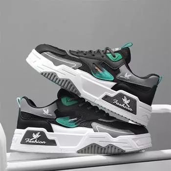 2025 осень и зима новые кожаные повседневные спортивные туфли модные универсальные молодежные туфли для серфинга мужская обувь модная повседневная обувь 40