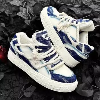 2025 осень новая мужская обувь студенческая повседневная обувь корейская версия трендовая обувь для доски спортивная обувь мужская дорожная обувь 39 бежевый