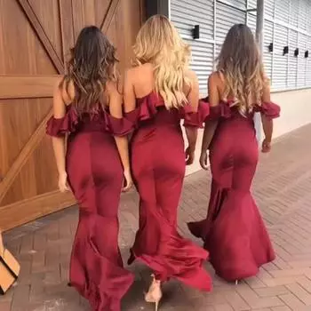 2025 осень новая женская одежда, сексуальное платье без рукавов на подтяжках, облегающее платье с запахом на бедрах S бордовый