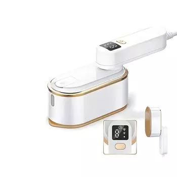 2025 Паровой утюг Handy Clothes Steamer Handy Iron Dry and Wet 2WAY Power Wide Glading Surface Iron Steam Мощный паровой утюг с подъемом за 10 секунд Легкий