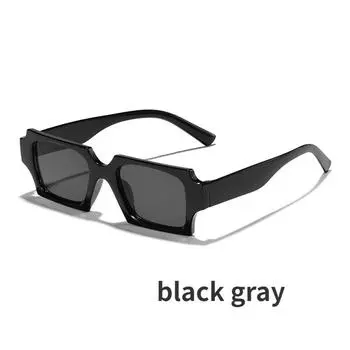 2025 Персонализированные Новые Милые Крутые Квадратные Солнцезащитные Очки Модные Летние Солнцезащитные Очки Для Уличного Отдыха Винтажные Устойчивые К УФ-Лучам Очки