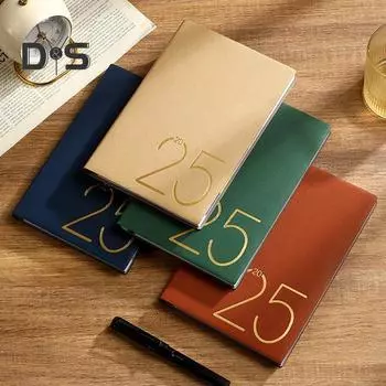 2025 Планировщик Календарь Ежемесячный Еженедельный Планировщик Янв. по декабрь. Ежедневник-планировщик 2025 с ежемесячными вкладками и страницами заметок для офиса и школы хаки