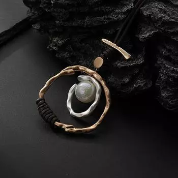 2025 Подвеска Four Seasons Ретро-аксессуар Длинный Этнический Стиль Лист Простые Аксессуары Подвеска 4