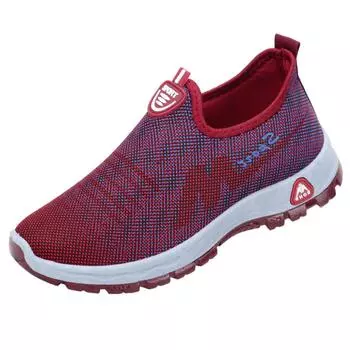 2025 Повседневные кроссовки женские весна и осень Новые кроссовки для ходьбы Дышащие повседневные женские кроссовки 36