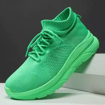 2025 Quality Men s Sneakers Mesh Casual Shoes Autumn New Breathable Men Shoes Tennis Male Flat Shoe Zapatillas Hombre 39 черный белый