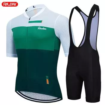 2025 Road Bike Jersey Set Men s Cycling Clothing Summer MTB Team Clothes Short Sleeve Uniform Triathlon Skinsuit Ropa De Hombre S
