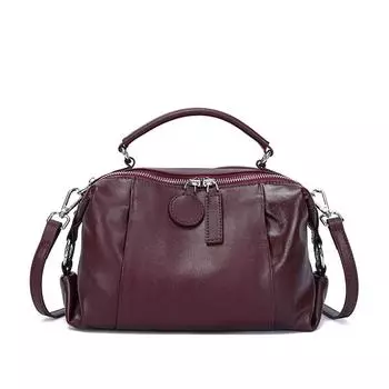 2025 Роскошная кожаная женская ретро сумка через плечо