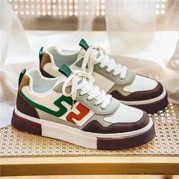 2025 spring and autumn new board shoes men s German training casual shoes Korean student shoes trendy shoes men s shoes 39