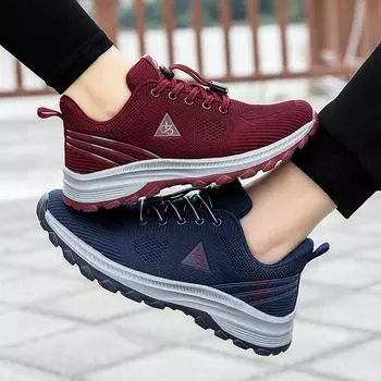 2025 spring and summer elderly shoes mother shoes flagship store genuine dad middle-aged and elderly lightweight non-slip men s and women s sports sh 39
