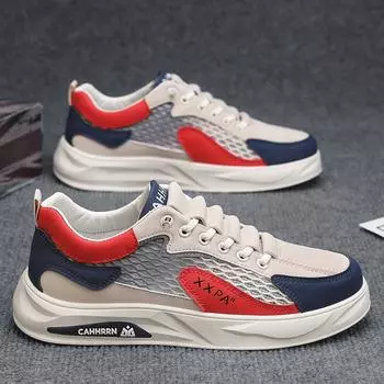 2025 spring and summer men s new trend fashion round head versatile daily leisure comfortable new men s board shoes 39