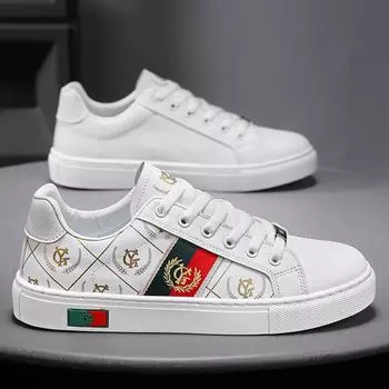 2025 spring and summer men s new trend versatile daily leisure comfortable round head fashion men s board shoes 39