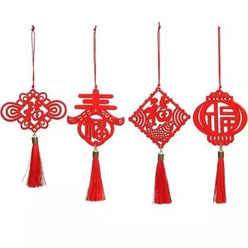 2025 Spring Festival Snake Year Wooden Sign Pendant Shopping Mall Decor Chinese New Year Gifts Home Ornament Wealth Tree Decor