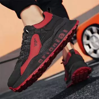 2025 spring Kuaishou platform anti-collision sports board shoes lightweight live broadcast society Douyin Internet celebrity casual running shoes men 39