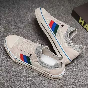 2025 spring new low-top canvas trendy shoes trendy little white men s shoes breathable and versatile casual sports low-top board shoes 39