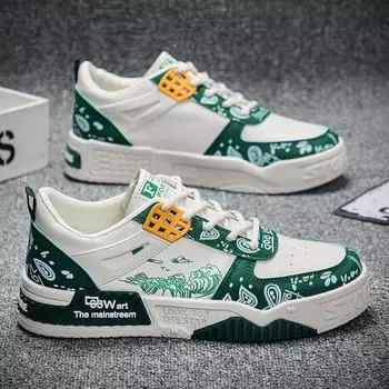 2025 spring new men s shoes breathable versatile casual shoes Korean version board shoes youth sports fashion men s trendy shoes 39