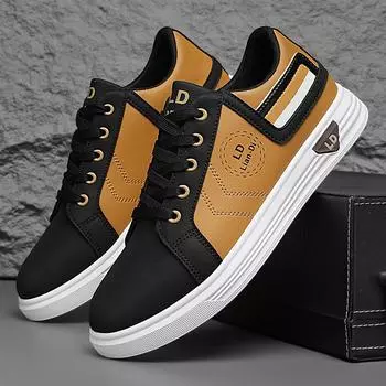 2025 spring new men s shoes youth board shoes Korean version men s sports and leisure shoes fashion trend shoes single shoes 39