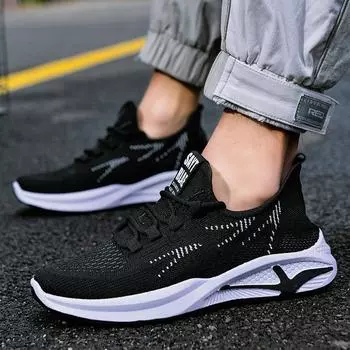 2025 spring new net red shoes men s sports shoes fashion running shoes shoes 39 кофейный