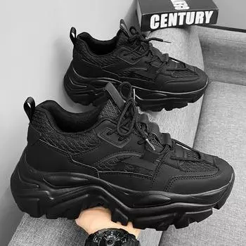 2025 spring new outdoor fashion trend dad trendy shoes walking shoes light, breathable and comfortable inside 39 белый