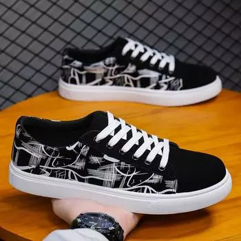 2025 spring new shoes men s Korean version trend versatile board shoes youth fashion low-top casual sports shoes men 39