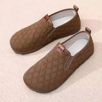 2025 spring new shoes women s breathable non-slip single shoes lazy one pedal fashion casual versatile women s shoes 35 чёрный