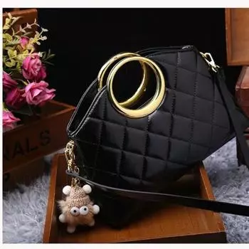 2025 Сумка Большая Вместимость Легкая Роскошная Модная Женская Новая Высококачественная Сумка Через Плечо Сумка Через Плечо чёрный