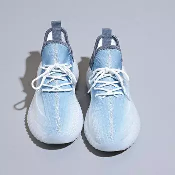 2025 summer coconut men s shoes breathable versatile sports fly weaving gradual change of color casual dad tide shoes mesh thin 39