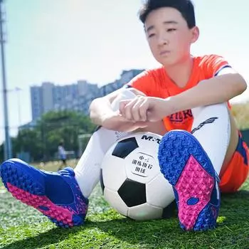 2025 summer football shoes children youth Velcro men and women broken nails primary and secondary school students competition sports shoes 28
