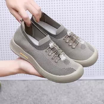 2025 Summer Leisure Shoes for Men Breathable Fashionable Versatile Outdoor Running Shoes Soft Sole Anti-slip Comfortable S 39 чёрный