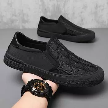 2025 Summer Men s Breathable Casual Versatile Sport Shoes Low Top Lazy Shoes One Step Sufficient Eva Insole Plastic Upper 39