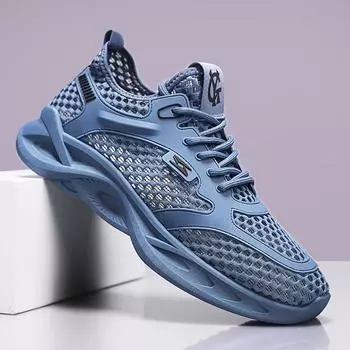 2025 Summer Men s Mesh Breathable Soft Bottom Sports and Leisure Outdoor Men s Trendy Sandals 39