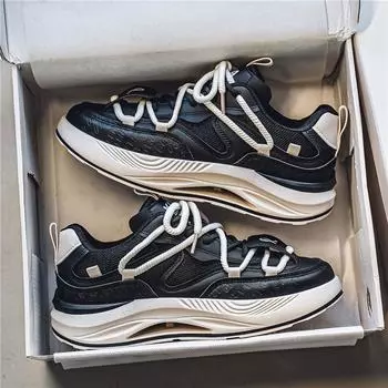 2025 summer new breathable men s shoes Korean version trendy versatile sports and leisure trendy shoes men s running shoes students 39